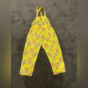 Sheer jumpsuit floral